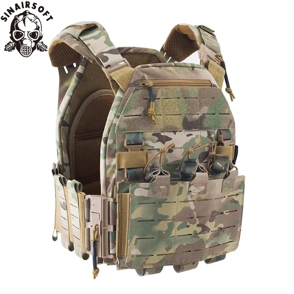 Outdoor Nylon Light Weight JPC OCP Molle Chaleco Tactico Plate Carrier Tactical Vest Magnetic Quick Release 500D Nylon