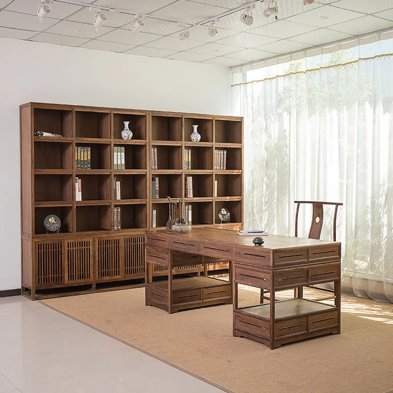 Display cabinet bookshelf, shelf, paint-free bookshelf