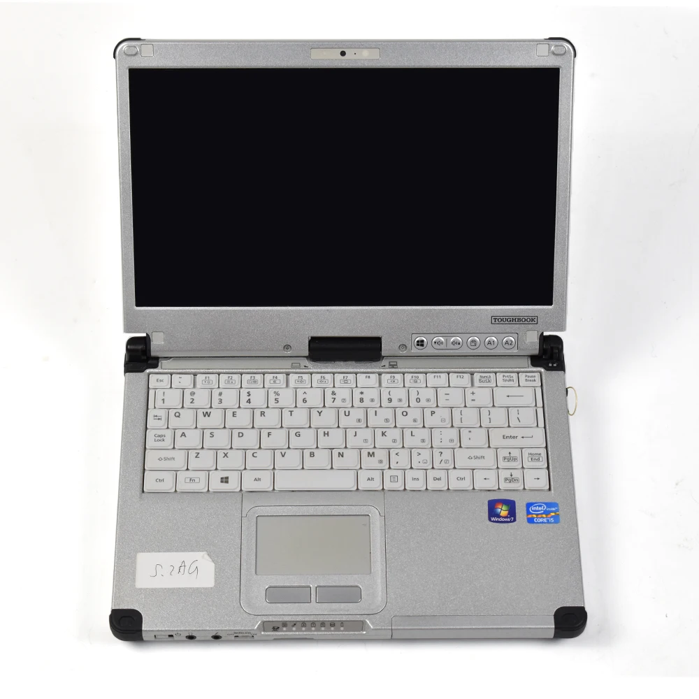 Toughbook GETAC كمبيوتر محمول / لوحي لسيارة شاحنة حفارة رافعة شوكية أداة تشخيصية تستخدم برنامج مثبت بأفضل جودة