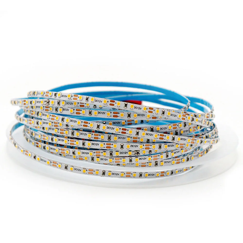 12V Slim Narrow 3mm LED Strip LED Soft Flexible Light SMD 2216 2835 3000k Natural White 4000k White 6000k Red Blue Green Orange