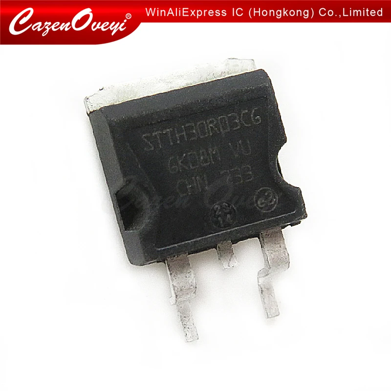 

5pcs/lot STTH30R03CG STTH30R03 30R03 300V 30A In Stock