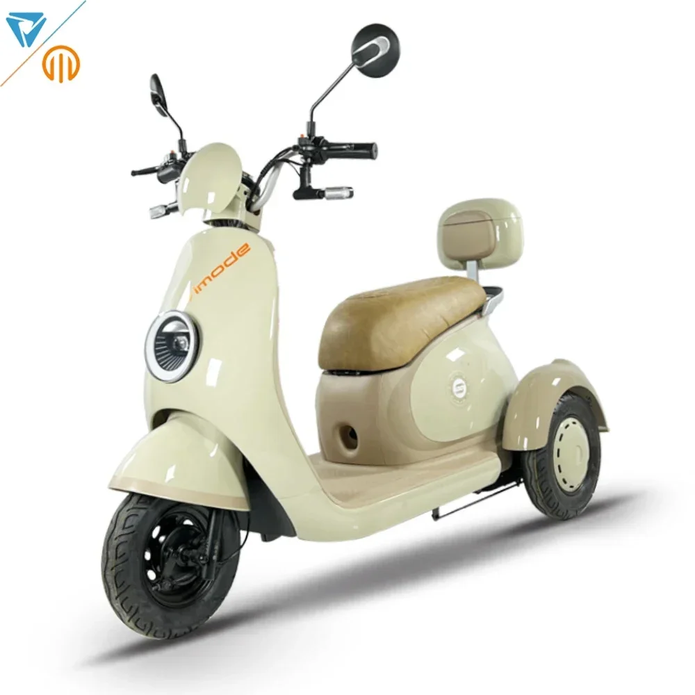 2024 Three wheel electric motorcycle New model 60V cute  tricycle with passengers for women