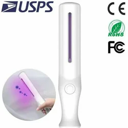 ZK30 Dropshipping UVC Light Tube UVC sterilizers UV Light Wand Rechargeable LED Flashlight UV Disinfection Home lamp
