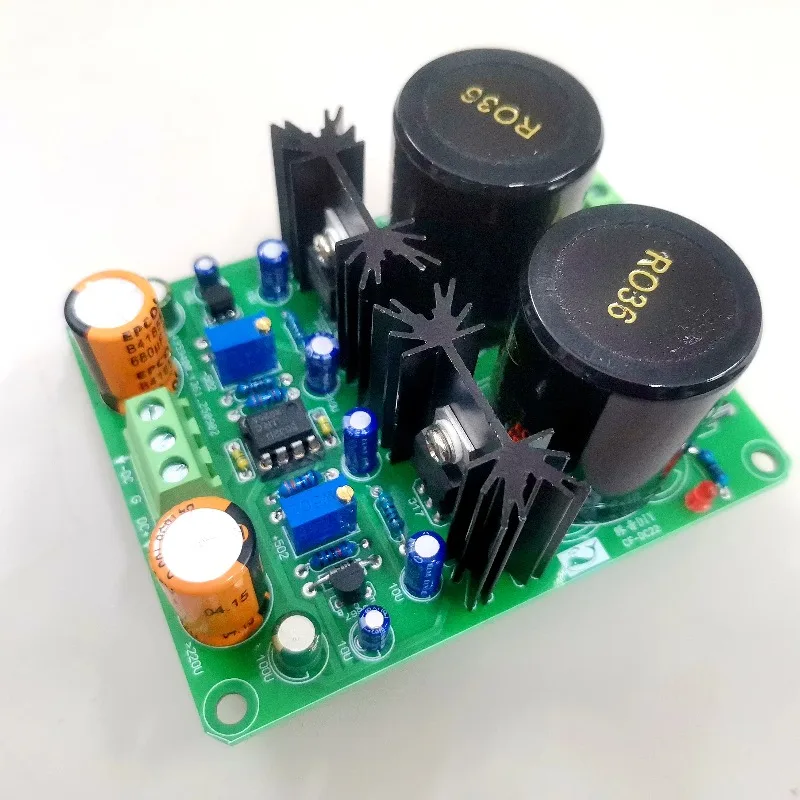 Preamplifier/DAC Compatible LM317/337 + LF353 Linear Active Servo Adjustable Regulator Power Supply
