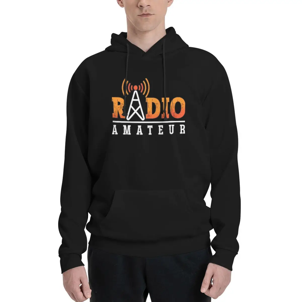 

Unisex Ham Radio Amateur Loves Hoodies With Pocket Loose Fit Antenna Ham Radio Operator Long Sleeve Sweatshirts