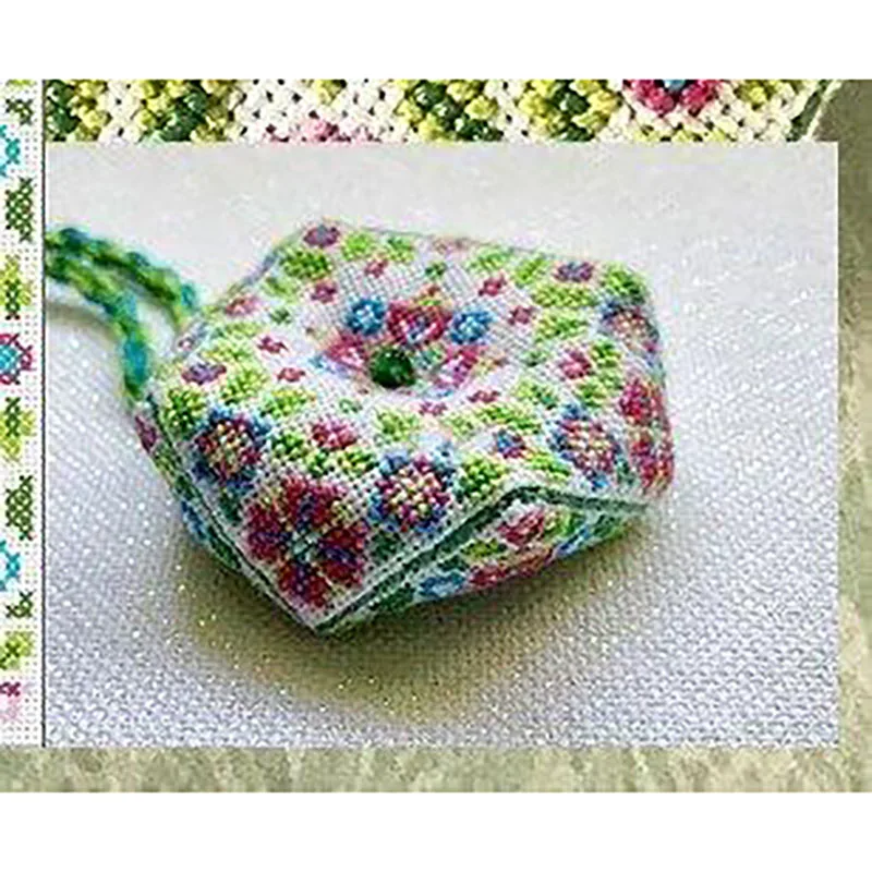 ZC170 Cross stitch kits Cross-stitch embroidery sets Needlework set threads Pin Needle Cushion Biscornu Counted Cross-Stitching
