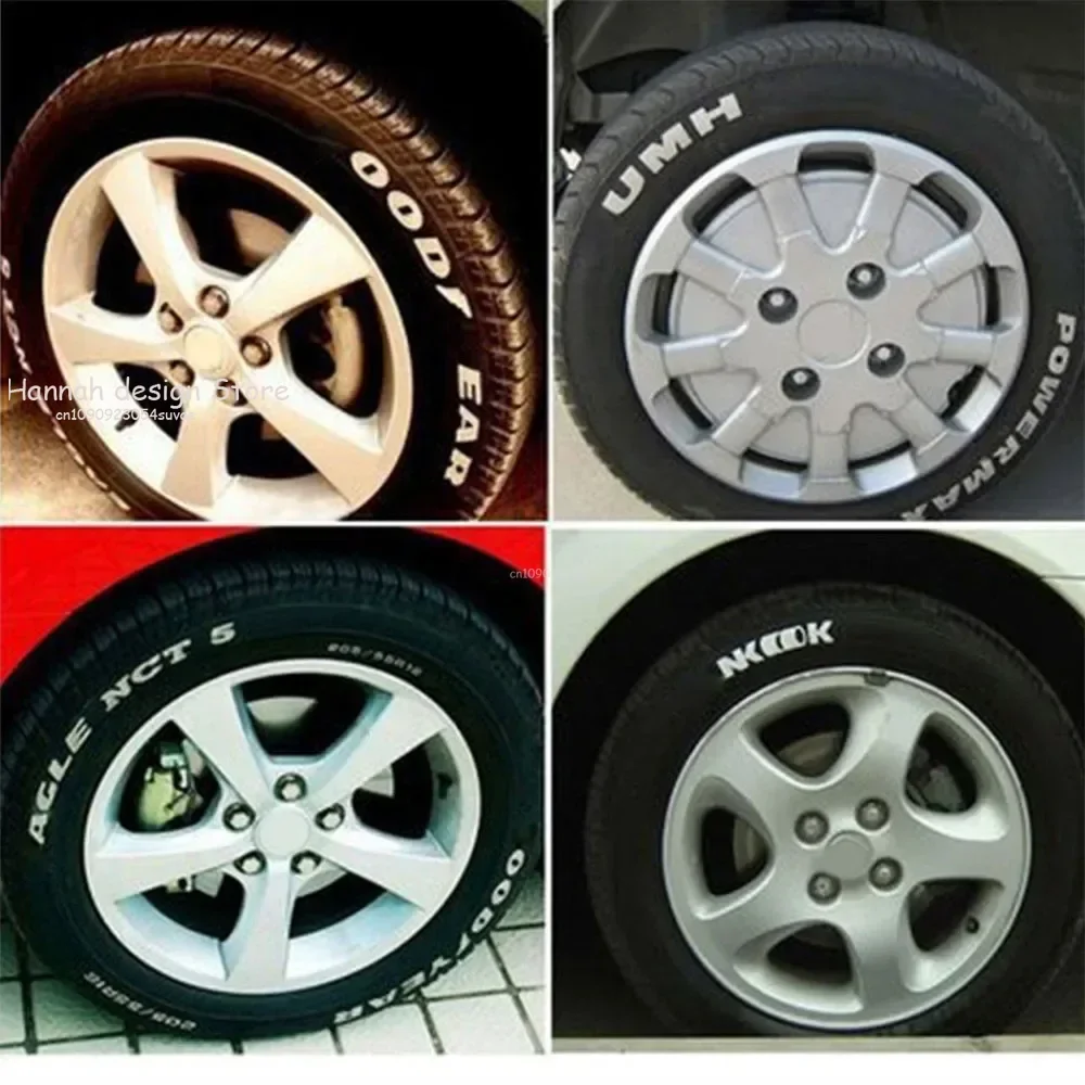 Paint Cleaner Car Wheel Tire Oily Painting Pen Auto Rubber Tyre Polishes Metal Permanent Marker Graffiti Touch Scratch Wet Wax