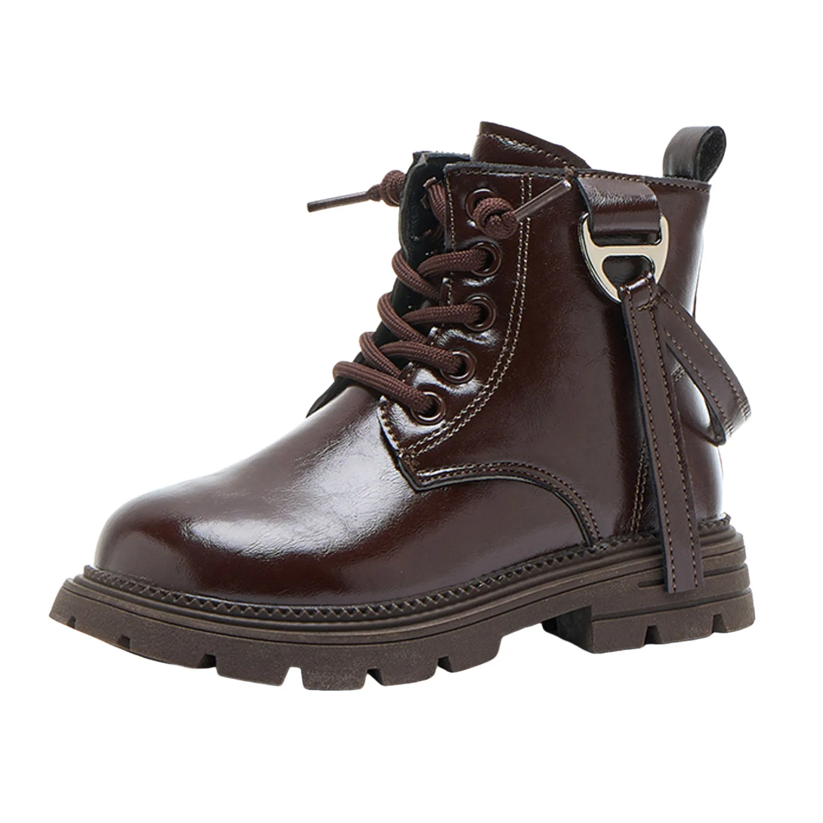 

Непромокаемые сапоги для девочек. Детские и зимние короткие сапоги с боковыми молниями. Одноместные британские сапоги для девочек. Короткие коровьи сапоги для девочек.