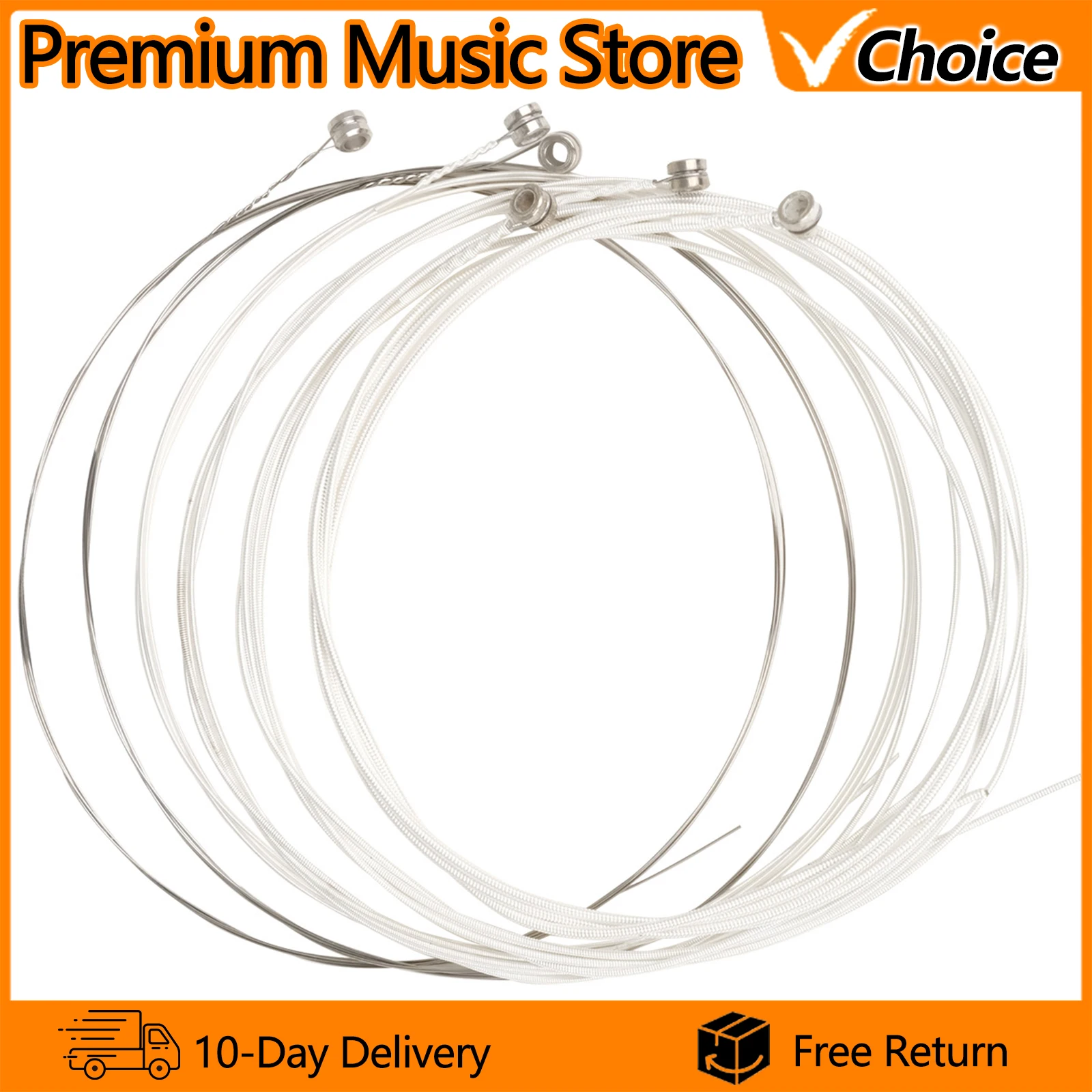 IRIN A206 سلاسل الغيتار الصوتية الغيتار الشعبي سداسية الصلب الأساسية سلسلة العالمي الصوتية الغيتار استبدال الملحقات