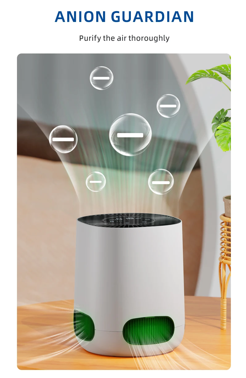 Smart WIFI Control Industrial Air Cleaner H13 HEPA Plant Air Purifier