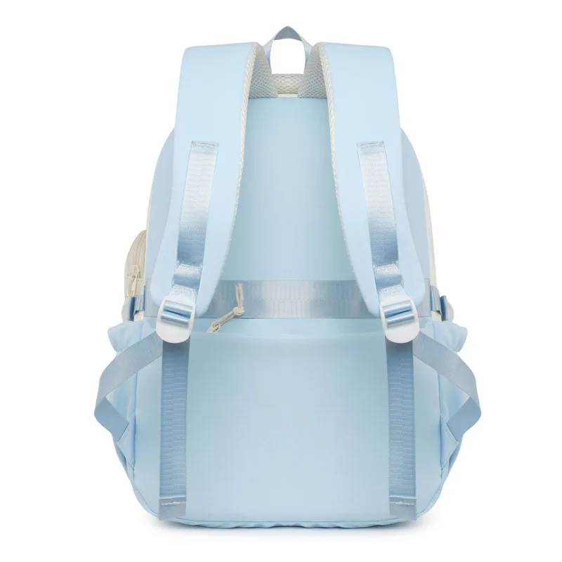 تقلل من عبء حقيبة الظهر ذات الألوان المتباينة الخفيفة المقاومة للماء من قماش النايلون بسعة كبيرة حقيبة ظهر للسفر للسيدات