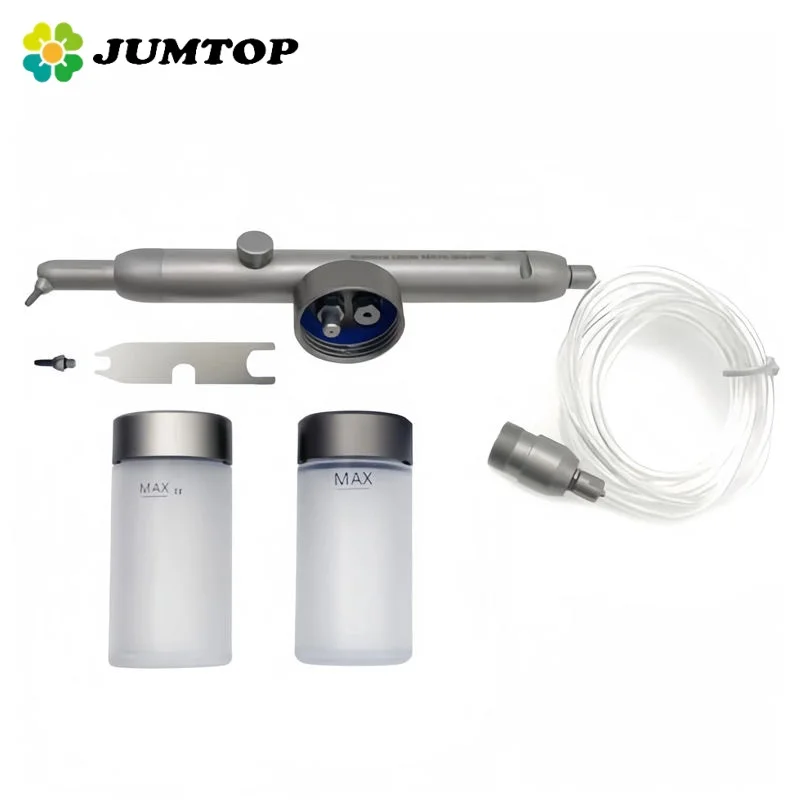 JUMTOP Dental Aluminum Oxide Micro Blaster Unit 360 Degree Rotating Air Abrasion Polisher