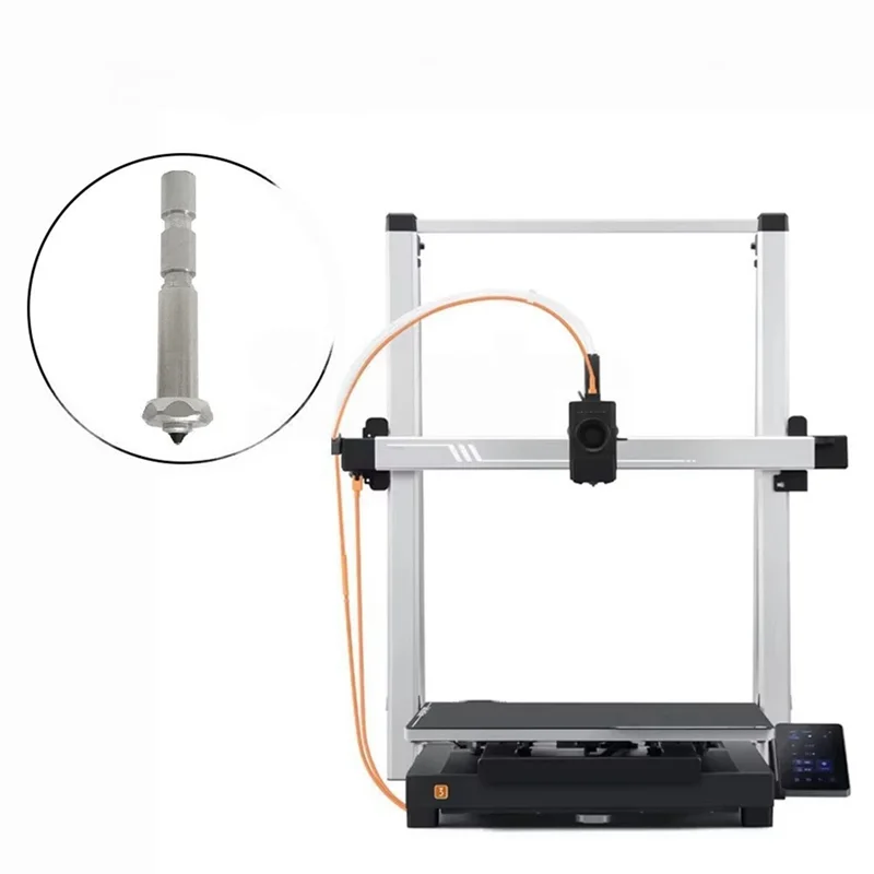 

Модернизированное сопло Anycubic Kobra 3 Max из закаленной стали 0,4 Hotend Combo, аксессуары для быстрого замены сопла для Kobra 3 Max