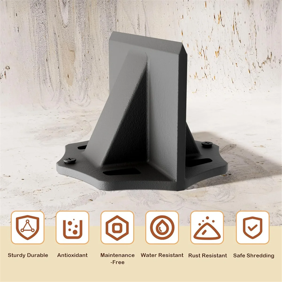 مقسم الخشب ABFKL، أداة تقسيم سجل أوقد محمولة مع إسفين، مقسم سجل يدوي لقطع الحطب L #2