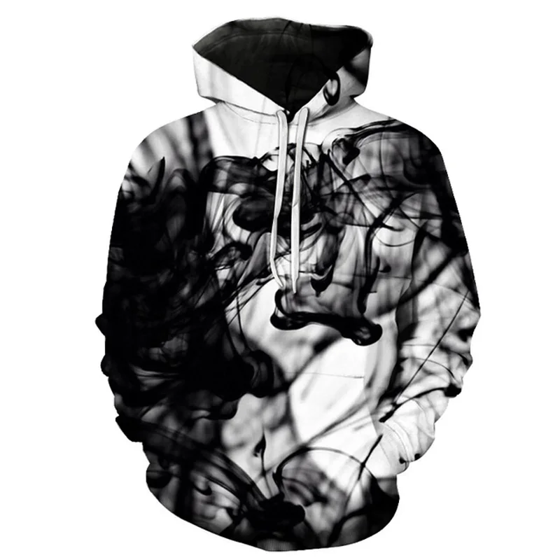 Gouache Color Fashion Style 3D Printed Hoodies Harajuku Unisex Pullovers Hoodie Casual Sweatshirts Street Top Tracksuit