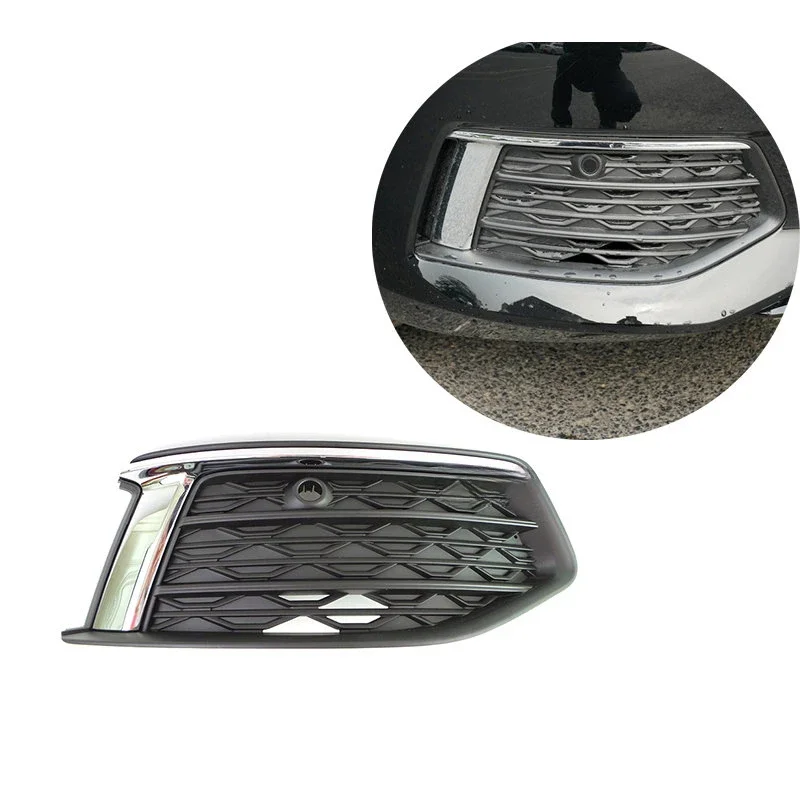 

Auto Front Lower Bumper Fog Light Grille Grill Cover Replacement For Audi A6 C8 2019 2020 2021 4KD807647 4KD807648