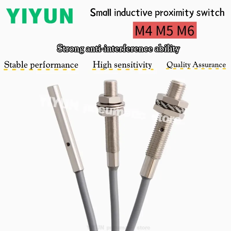 

Малогабаритные индуктивные датчики приближения M4 M5 M6 LJ4A3-1-Z LJ5A3-1-Z LJ6A3-1-Z, трехпроводные, NPN PNP, нормально включенные, 24В, 5 шт.