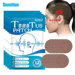 12/36/60/120pcs Tinnitus Treatment Patch For Ear Pain Protect Hearing Loss Sticker Natural Herbal Extract Medical Plaster