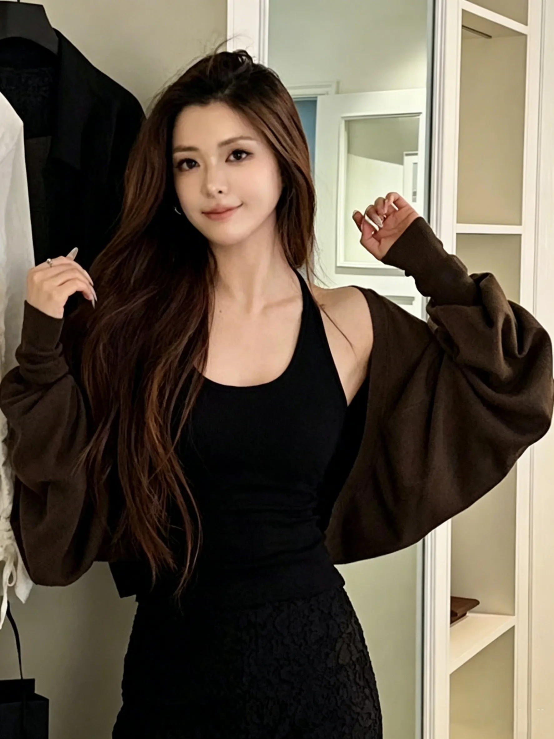 Sexy Korean Style Trendy Female Tank Tops Lace Casual Comfy Vest All-Match Summer Thin-Strap Halter Top Sport Sleeveless Clothes