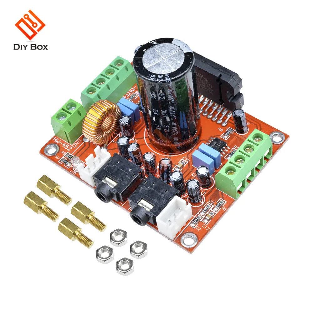 TDA7850 Digital Audio Amplifier Board DC 12V 4*50W BA3121 Noise Reduction Car AMP Power Amplifiers Car Speaker DIY Kit