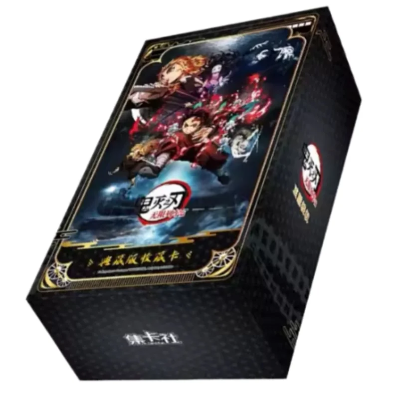 KAYOU Echte Demon Slayer: Kimetsu No Yaiba Kaart Infinite City Series Game Animatie Game Collectie Kaarten Randapparatuur Speelgoed Cadeau