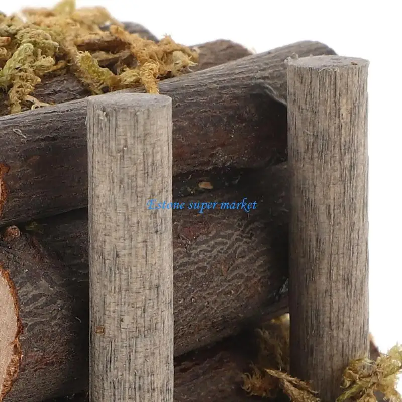 

090B Tiny Pile Set For Outdoor Garden Displays Miniature Props For Dollhouses Model Decoration