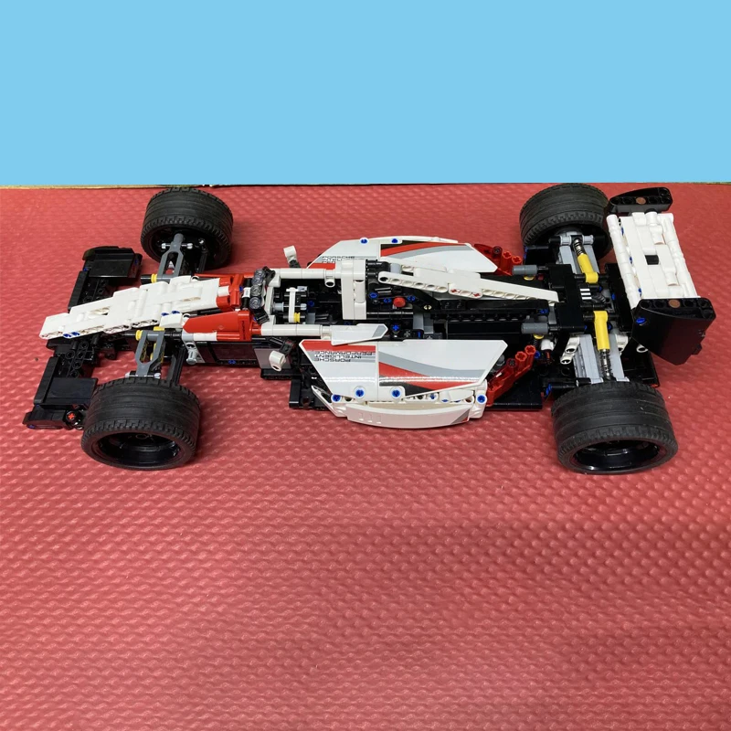 MOC The Formula Machine F1 Racing Building Blocks Technical Sports Cars Bricks Model Difficulty Assembling DIY Toys Kids Gifts