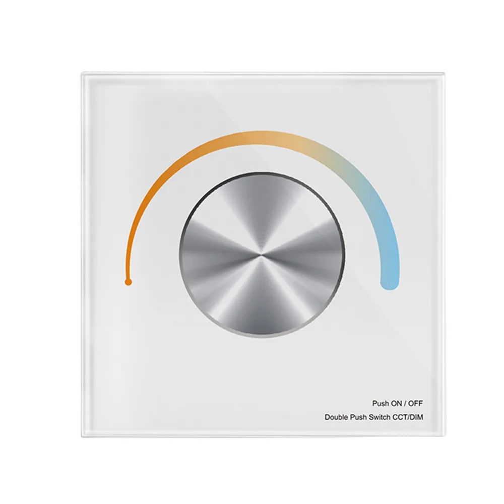 Skycance CCT LED Controller V2 V2-L V2-X V2-S 2.4G Touch Panel Wireless Remote For Single Color Dual White Strip