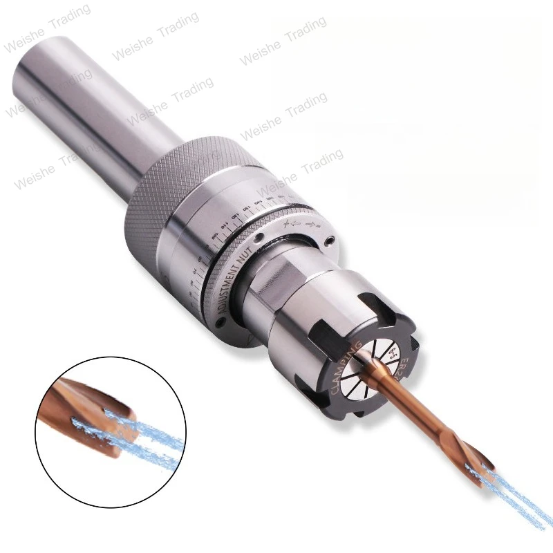 

High precision adjustable radial 360 ° floating reamer shank centering machine, high pressure resistant inner water outlet