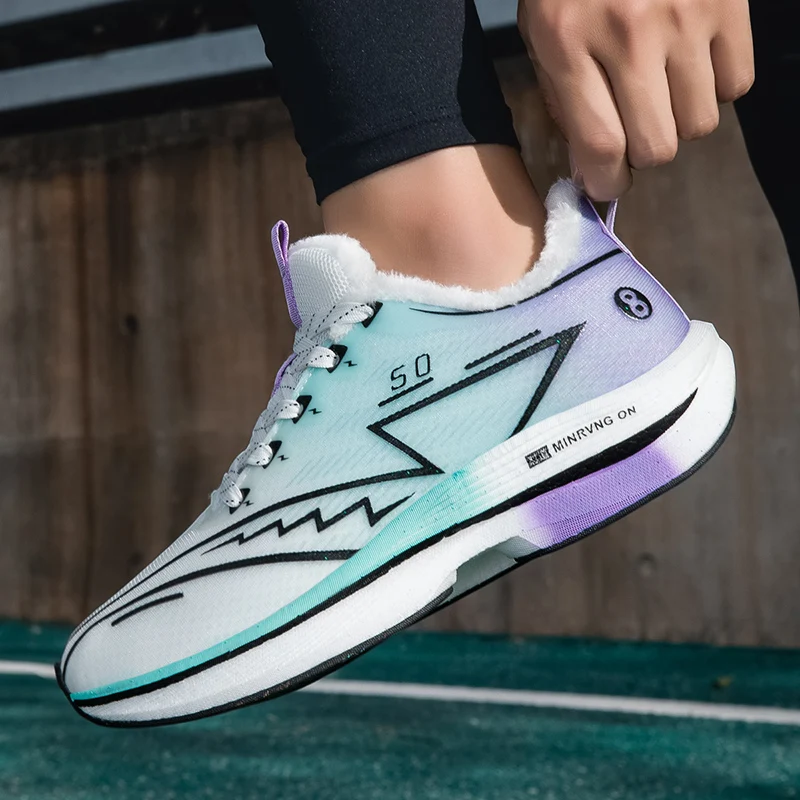 

Mens Max Cushioned Walking & Running Shoes,Thick Soles,Light Weight & Breathable for Everyday Jogging,Workout,Athletic,Sneakers