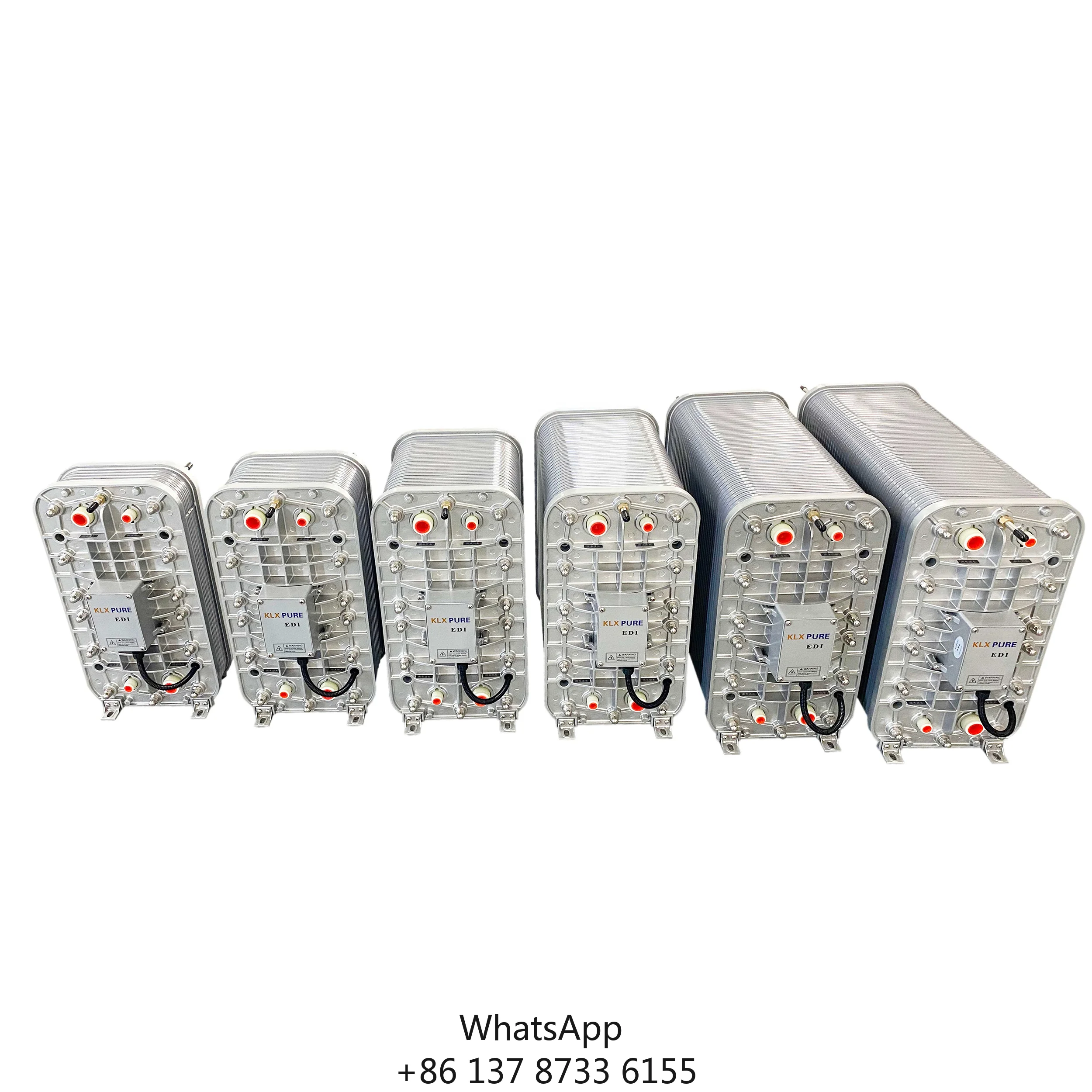 Mini EDI Water Filter Module Continuous Electrodeionization 10L 20L 50L Volumes 1 Year Pressure Vessel Pump Motor Engine