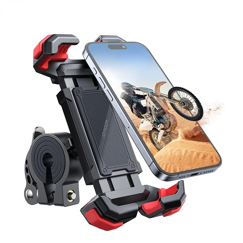 

fdhae Bike Phone Mount Motorcycle Phone Holder Upgrade Adjustable Cell Holder Bicycle Scooter Handlebar Cradle Clip for iPhone