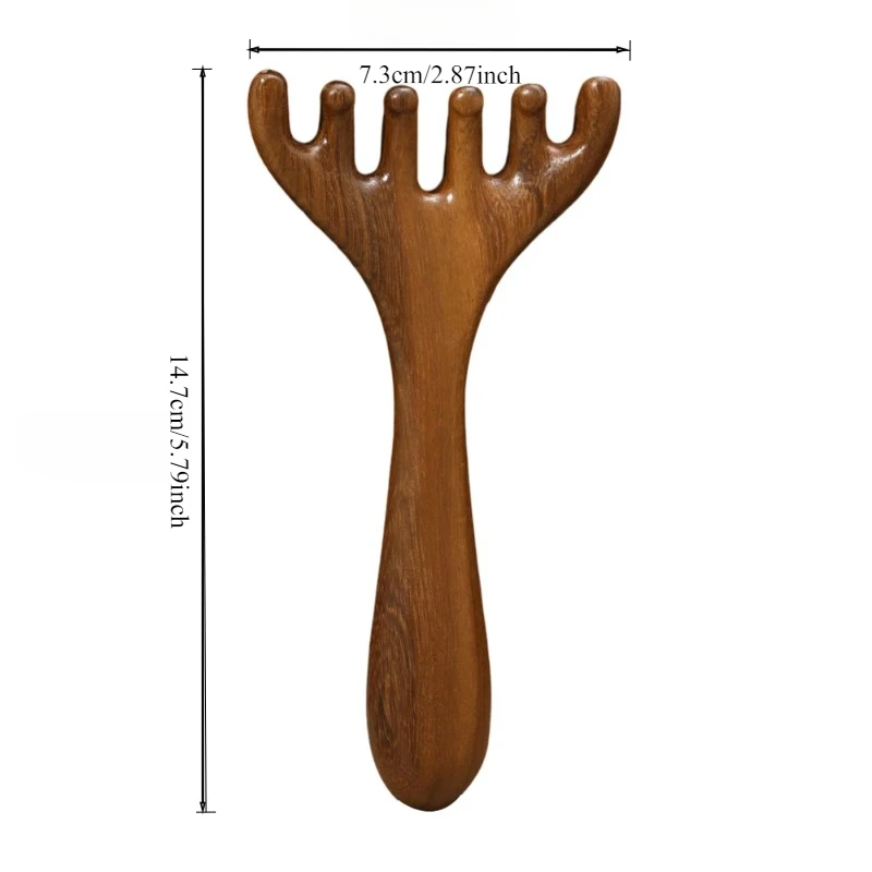 Массажная расческа для здоровья, терапия головы, релаксация кожи головы, скребок для лица, массажер для релаксации, инструмент для тела, материал из смолы
