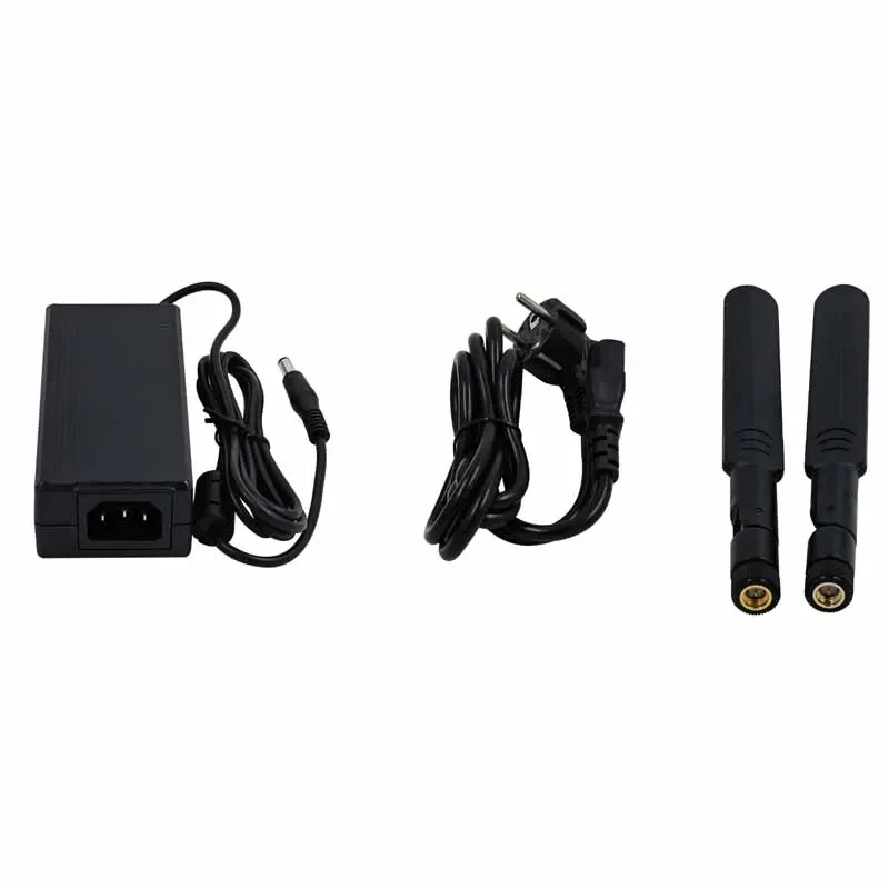 Robusto 12a geração alder lake n100/n300/n305 6 lan rede de segurança sem ventilador firewall roteador pfsense mini pc 2 * com poe 86 x ddr4