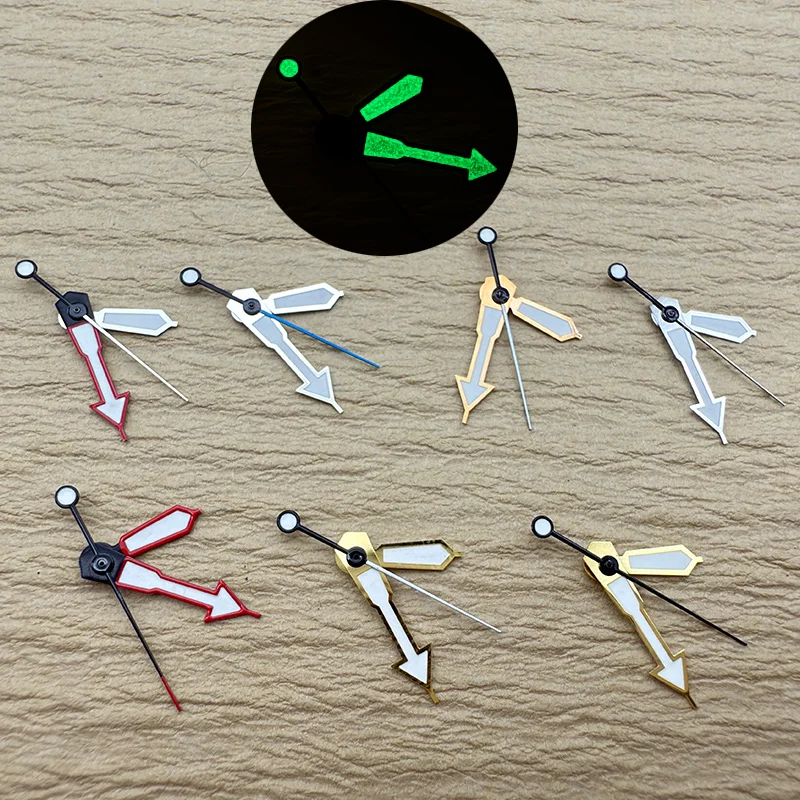NH35 nh36 Watch Hands High quality Pointer C3 Strong Green Luminescent hands Suitable for NH35/NH36/4R35/4R36/7S26 Movement