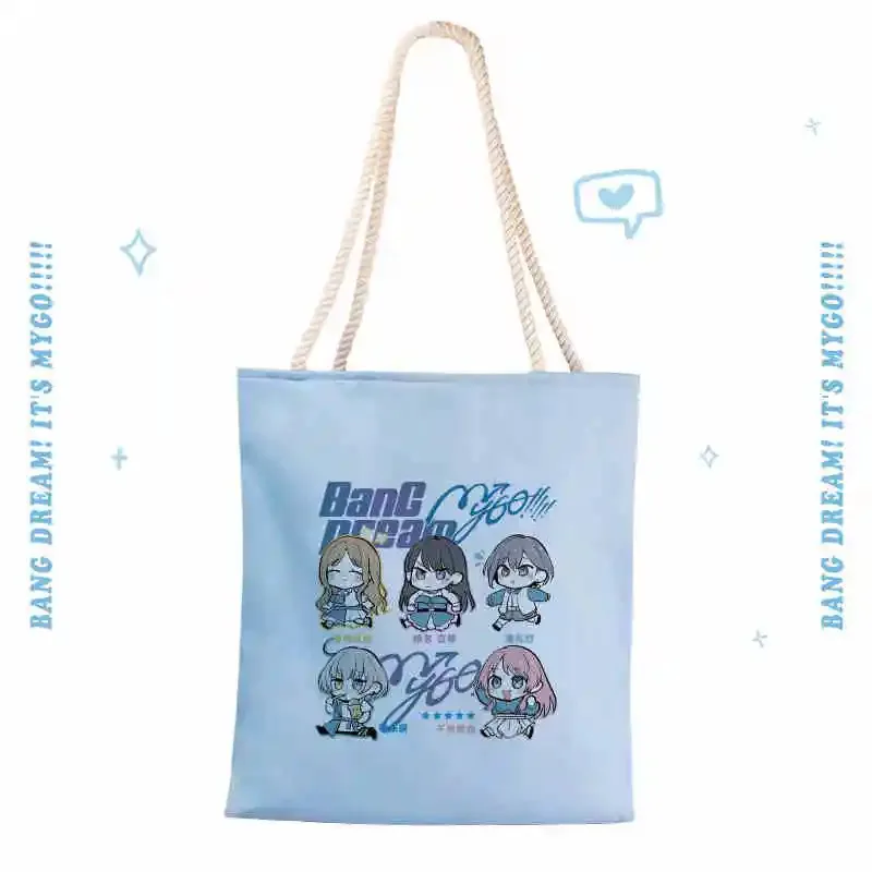 2025 11 لعبة BanG Dream It's MyGO Takamatsu Tomori الرجال النساء حقيبة كتف Chihaya Anon تأثيري الكرتون حقيبة يد تخزين الطالب B #5