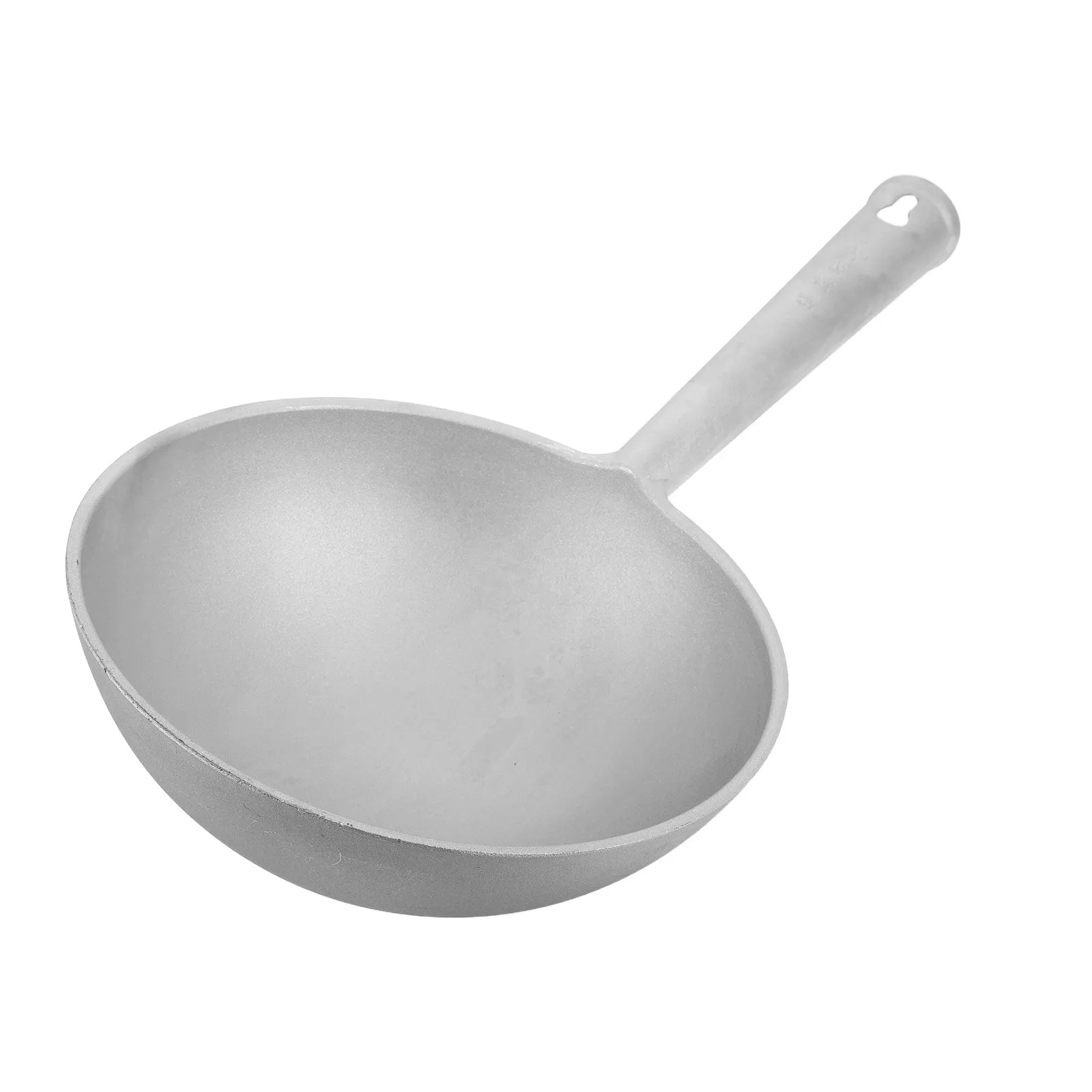 20Cm Industrial Aluminum Ladle Classic Wok Water Dipper for Commercial Kitchen Catering Stockpot Soup Broth Serving Bathroom