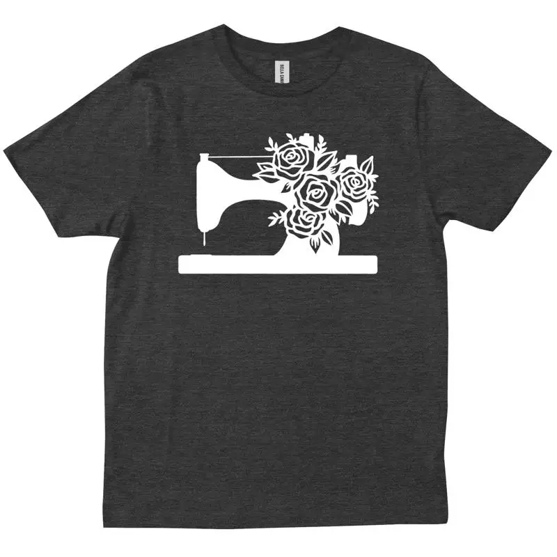 

Flower Sewing Machine Lover Sew Seamstress Funny Quilter Quilting T shirt