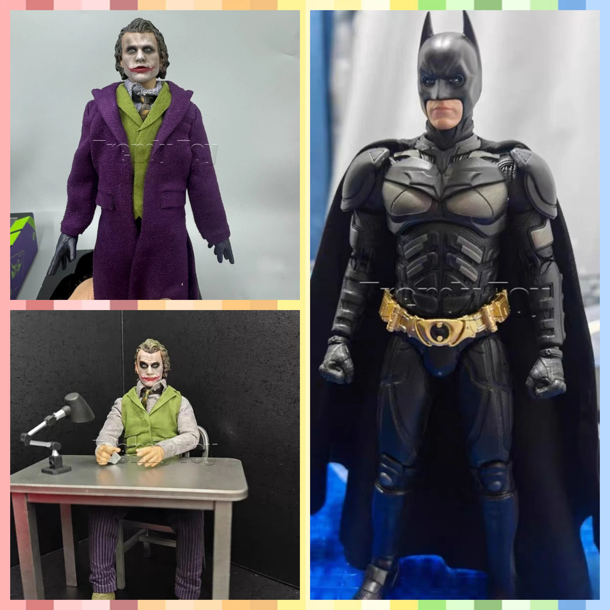 BEAST KINGDOM Genuine Dynamic 8ction Heroes Serie DAH-023 DAH-024 Batman Joker 1/9 Scale Classic Doujin Action Figures Model Toy