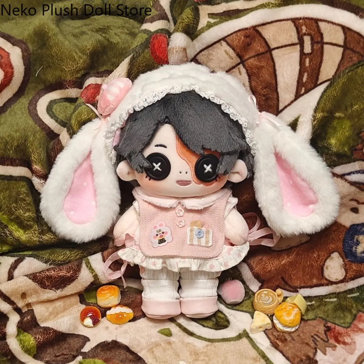 Identity V Naib Subedar Norton Campbell Body Dress Up Clothes Plushies Stuffed Maumet Anime Figures Birthday Gift 20cm