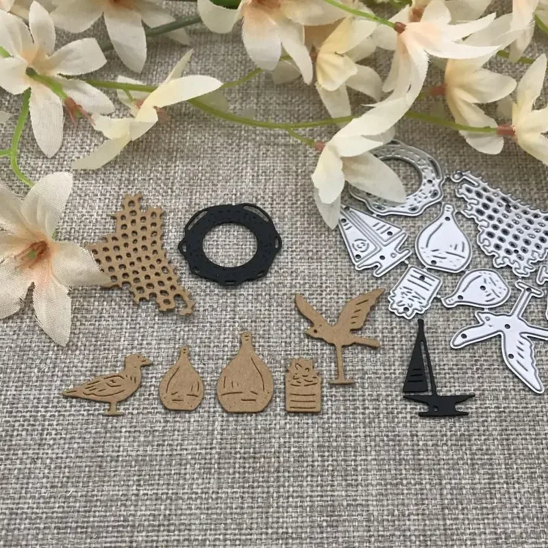 Seagull nautical decoration Metal Cutting Dies Stencils For DIY Scrapbooking Decorative Embossing Handcraft Die Cutting Template