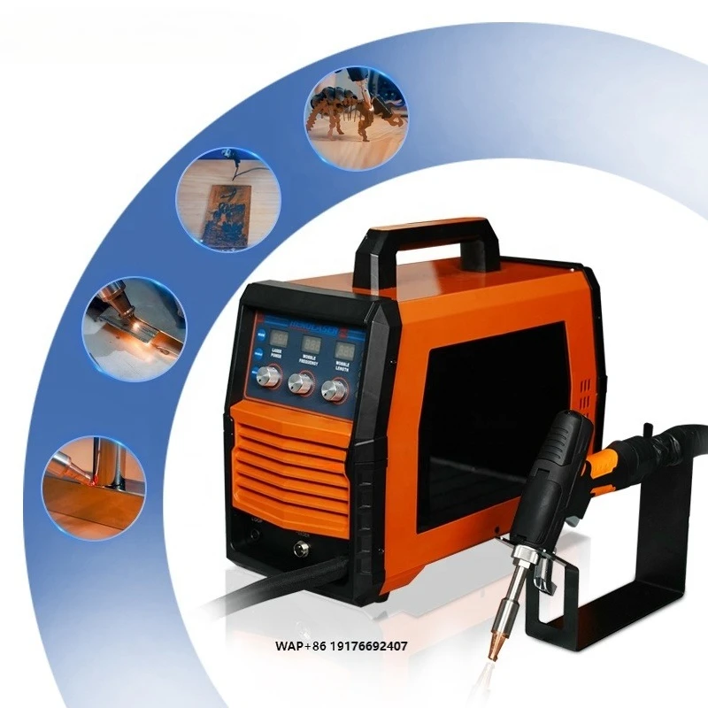 2025 Mini Portable 700W New Fiber Handheld Welding Machine Intelligent AI Easy to Operate High-Density Air-Cooling Max