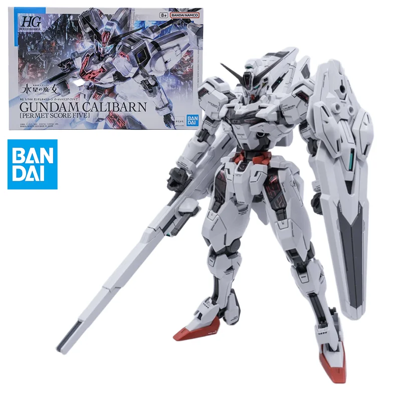 

Bandai 1/144 THE WITCH FROM MERCURY HG TWFM PB Limited GUNDAM CALIBARN [PERMET SCORE FIVE] Action Figures Toys Collectible Gift