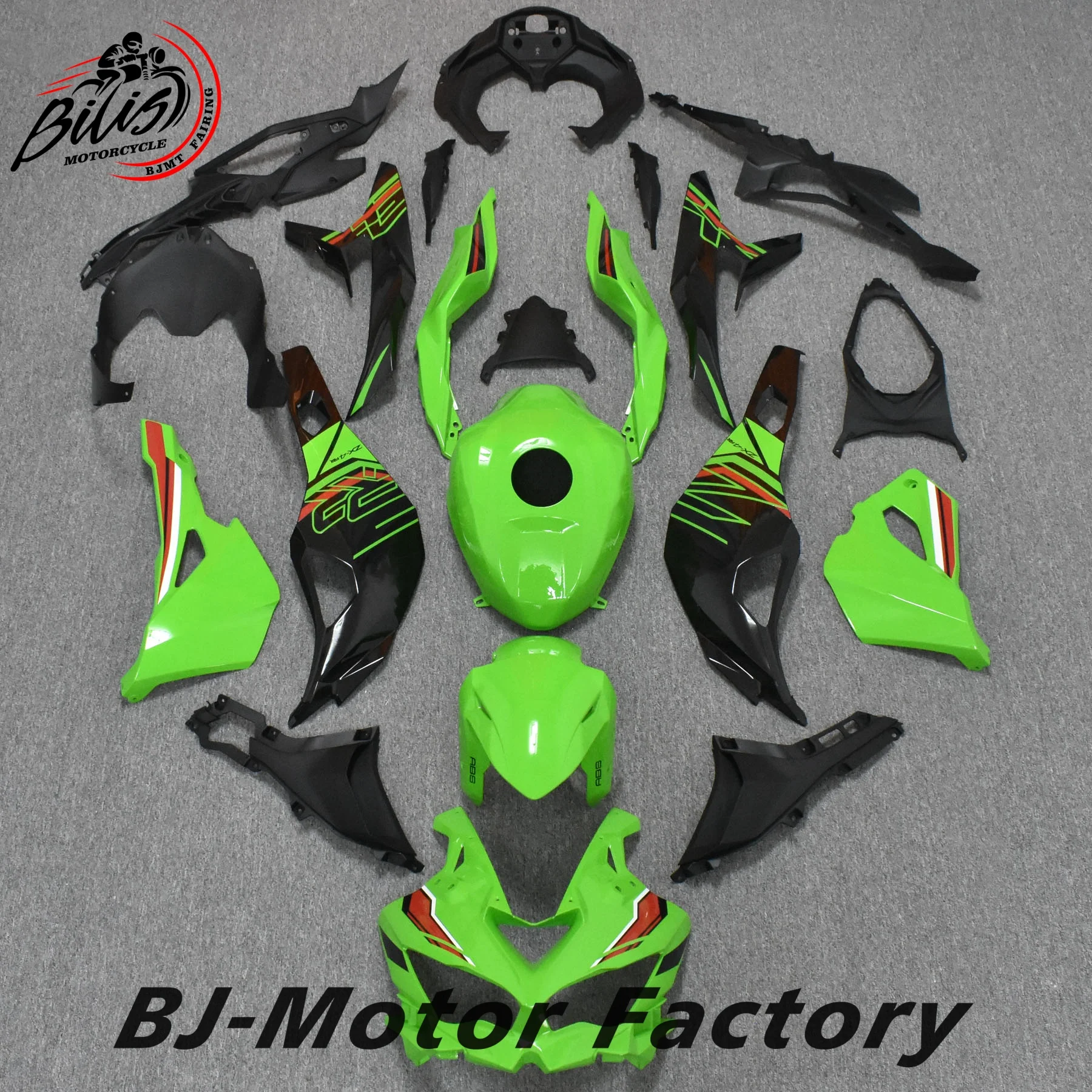 

Motorcycle Injection ABS Fairing Kit for Kawasaki ZX4RR 2021-2023 - Full OEM Replica Bodywork Cowling