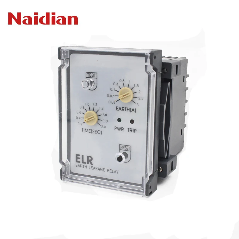 Naidian Smart ELR-30RM7Q Ground Overcurrent Relay With Zero Current Transformer