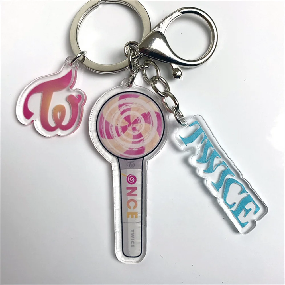 Kpop ATEEZ MOMO MAMAMOO Keychain Albums Key Chain Hongjoong Seonghwa Yunho Yeosang San Keyring Pendant Accessories Fans Gift