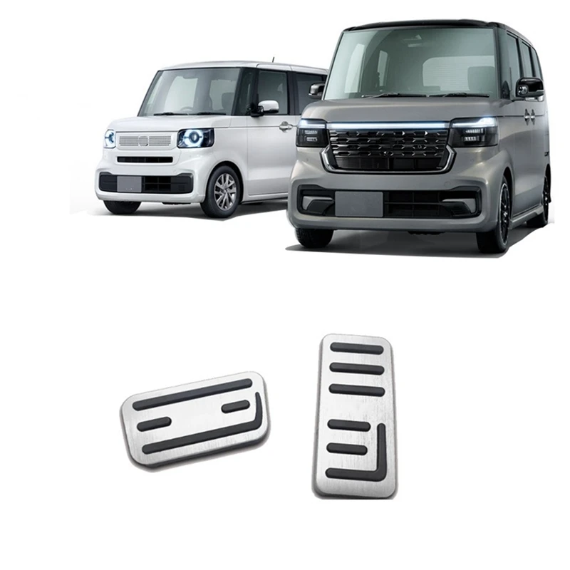 Untuk Honda N-BOX JF5 JF6 2023 2024 Aksesori Suku Cadang Pedal Kaki Sandaran Rem Akselerator Mobil Paduan Aluminium