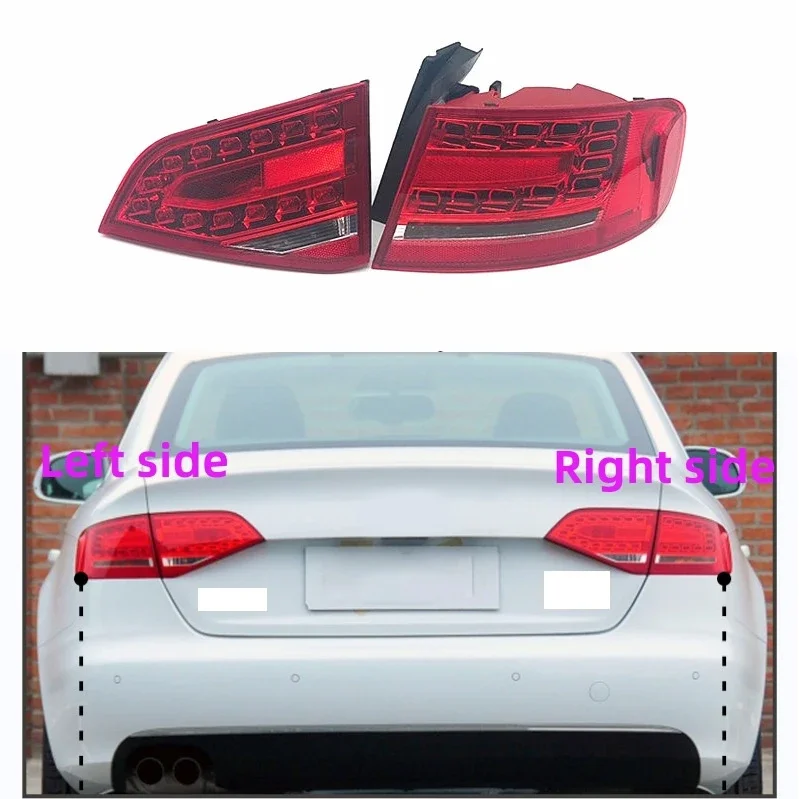 

For Audi A4 B8 2009 2010 2011 2012 LED rear taillight assembly housing brake light reversing lamp assembly