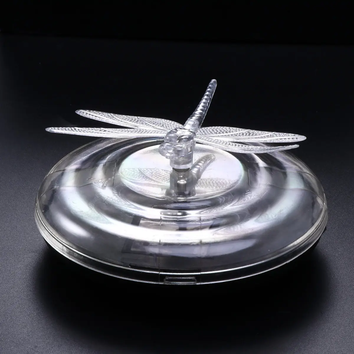 Solar Powered Floating Light Dragonfly Design Energy Saving Auto on Off 7 Colors Waterproof for Swimming Pool Pond Fountain