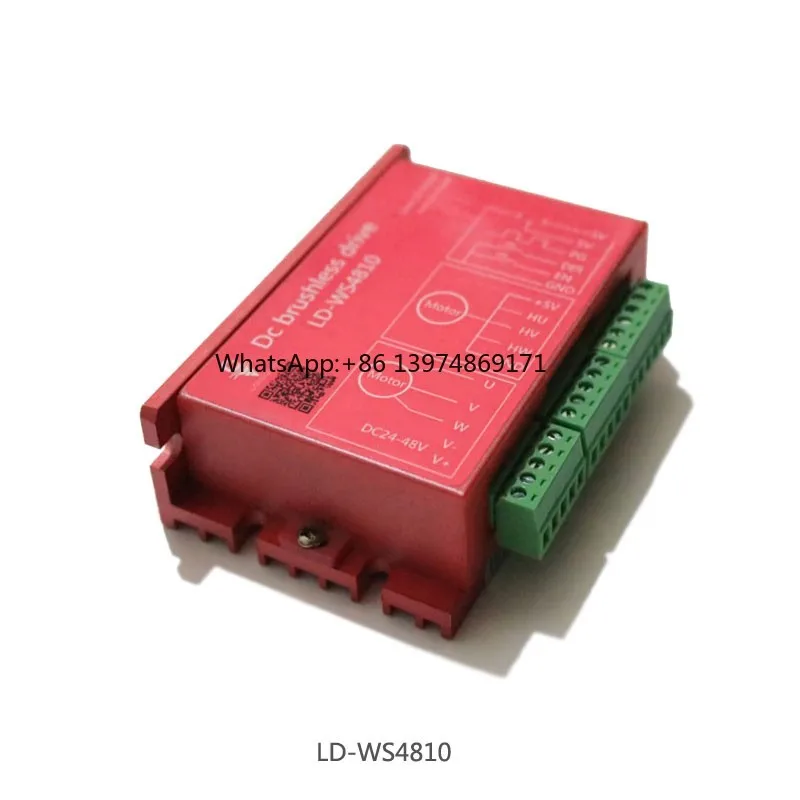 1PC LD-WS4810 Brushless Motor Driver CNC Engraving Electromechanical Spindle Driver Brushless DC Drive